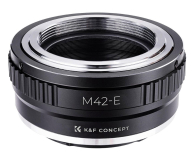 Akcesorium do obiektywu K&F Concept Adapter bagnetowy - M42 / Sony E